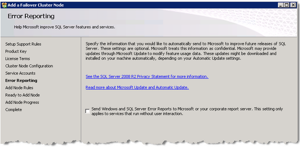 SQL Freelancer SQL Server Cluster Installation